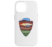 Carcasa para iPhone 14 Canyonlands National Park Mesa Arch Utah Punta de Flecha