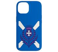Carcasa para iPhone 14 Cardo estilizado St Andrews Cross y Saltire