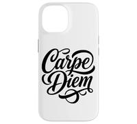 Carcasa para iPhone 14 Carpe Diem aprovecha el día Idioma Latino