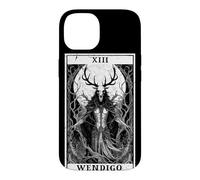 Carcasa para iPhone 14 Carta de Tarot Wendigo Monster Cryptid Mythical Beast