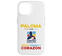 Carcasa para iPhone 14 Centro Democrático Paloma 2026 Orden Firmeza y Corazón