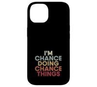 Carcasa para iPhone 14 Chance Name Chance Personalized Name First Given