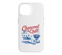 Carcasa para iPhone 14 Charcoal & Chill Summer BBQ Grill Dad Father's Day Relax