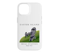 Carcasa para iPhone 14 ChileSouvenir Turístico Isla Rapa NUI Sitios arqueológicos