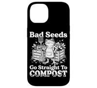 Carcasa para iPhone 14 Chiste humorístico de Rana de jardinería