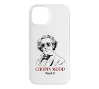 Carcasa para iPhone 14 Chopin Mood Funny Classical Music Frederic Chopin Gafas de Sol