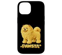 Carcasa para iPhone 14 Chow Chow Spaghetti Fideos Comida Italiana Cachorro Am