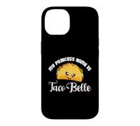 Carcasa para iPhone 14 Cinco De Mayo - My Princess Name Is Taco Belle Funny Pun