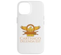 Carcasa para iPhone 14 Cita clásica Latina - Cartago Debe ser Destruido - Historia