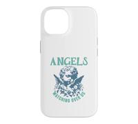 Carcasa para iPhone 14 Cita Protectora Espiritual de ángeles Que Nos vigilan