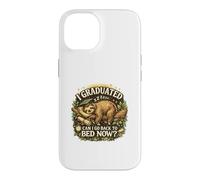 Carcasa para iPhone 14 Clase de 2026 Graduate Sloth 2026 Humor Graduado Seniors