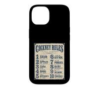 Carcasa para iPhone 14 Cockney Rules Londres Rhyming Slang
