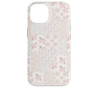 Carcasa para iPhone 14 Colcha de Encaje Collage Floral Patchwork Girly Coquette Romántico