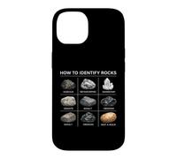 Carcasa para iPhone 14 Cómo identificar Rocas Geología Amante Mineral Hunting Science