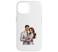 Carcasa para iPhone 14 Concepto de éxito de Pareja de Poder Elegante