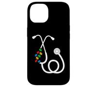 Carcasa para iPhone 14 Concientización sobre el Autismo Médicos RNs LPNs Terapeutas Médicos Enfermeras