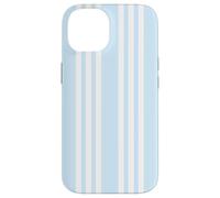 Carcasa para iPhone 14 Cool Blue Vertical Striped Lines Pattern