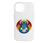 Carcasa para iPhone 14 Cool Dragon Master Builder Building Blocks Bricks Kids Boys