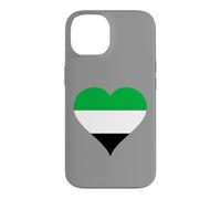 Carcasa para iPhone 14 Corazón con los Colores de la Bandera de Extremadura