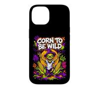Carcasa para iPhone 14 Corn To Be Wild Halloween Scarecrow Graffiti Graphic Cool