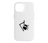 Carcasa para iPhone 14 Corse Corsu Corssica 2B Head De Maure Córcega Francia