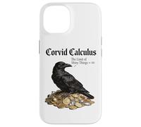 Carcasa para iPhone 14 Córvid Calculus Cuervo Cosas Brillantes Infinity Matemáticas Juego de Palabras