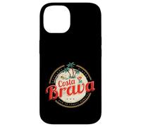 Carcasa para iPhone 14 Costa Brava Vintage Cataluña España Souvenir Vacaciones