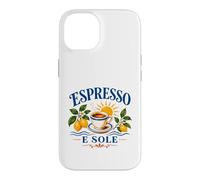 Carcasa para iPhone 14 Costa de Amalfi Italia Espresso E Sole Italiano Verano