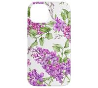 Carcasa para iPhone 14 Cottagecore Aesthetic For Flower Lover Cute Lilac Pattern