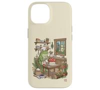 Carcasa para iPhone 14 Cottagecore Frog Baker Cute Mushroom Cake Baking Pastelero Chef