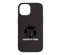 Carcasa para iPhone 14 Crashed My Drone FPV Pilot Quadcopter Racing