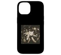 Carcasa para iPhone 14 Crowd Surfing Cat Meme Disco Party Cat Gang Night Club