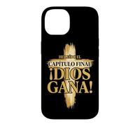 Carcasa para iPhone 14 Cruz Cristiana española Jesús Escritura Religiosa Biblia Dios