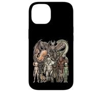Carcasa para iPhone 14 Cryptids y Criaturas míticas Fantasía Arte