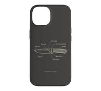 Carcasa para iPhone 14 Cuchilla para fabricar Cuchillos, Hoja Anatomía Forge Smith
