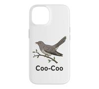 Carcasa para iPhone 14 Cuckoo Bird Meme Diciendo Coo-Coo Pájaro India Cuckoo Birds