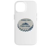 Carcasa para iPhone 14 Cumbre Primero y Luego Abierto