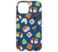 Carcasa para iPhone 14 Cute Kawaii Kids Womens Girls Cartoon Pattern Sushi Lover