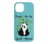 Carcasa para iPhone 14 Cute Womens Girls Kids Cute My Spirit Animal Panda Lover