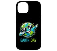Carcasa para iPhone 14 Dabbing Día de la Tierra 2026 Niños Niñas Niños Tierra Dab