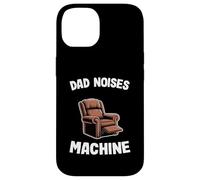 Carcasa para iPhone 14 Dad Noises Machine Sillón para Hombre Humor Daddy Grandpa