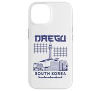Carcasa para iPhone 14 Daegu Vacation Holiday Bandera de Corea del Sur