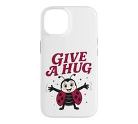 Carcasa para iPhone 14 Dale un Abrazo a Ladybug, Feliz y Divertido último día de Verano Escolar