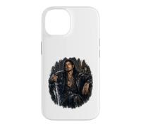 Carcasa para iPhone 14 Dark Fantasy King FAE, Corte, Estrellas, Plata, Romance