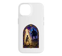 Carcasa para iPhone 14 David Y Goliat Catedral gótica Medieval Mosaico Escena artística