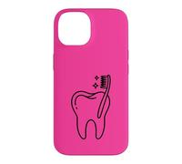 Carcasa para iPhone 14 Dentista Oficina Cepillo De Dientes Higienista Dental