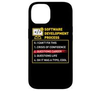 Carcasa para iPhone 14 Desarrollo de Software Ingeniero de Procesos Desarrollador Coder Geek