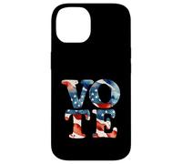 Carcasa para iPhone 14 Día de Las Elecciones EE.UU. Votante Acuarela Votar Democracia América