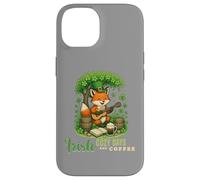 Carcasa para iPhone 14 Día de San Patricio Irish Cozy Days - Lindo músico Fox Art