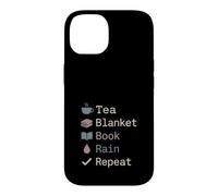 Carcasa para iPhone 14 Día lluvioso Amante Acogedor Introvertido Sadcore Tormenta Nube
